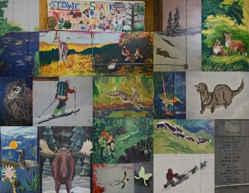 Murals at the GND REC